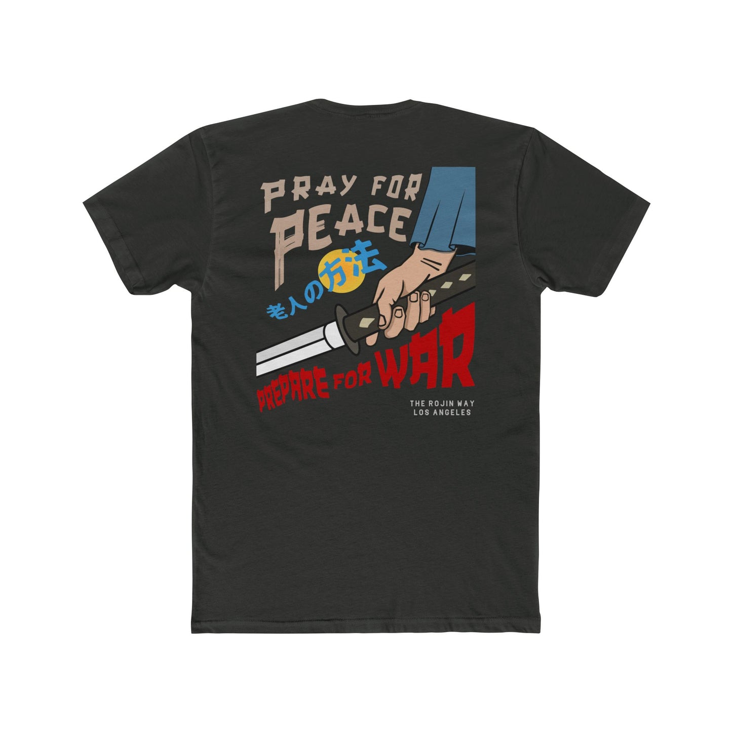 Pray for Peace - Unisex Cotton Crew Tee