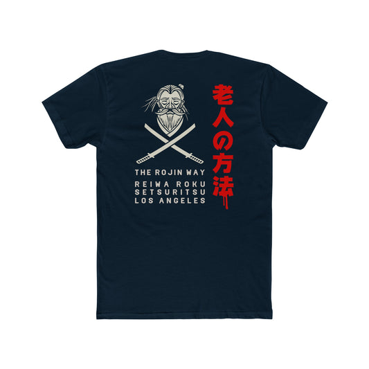 Rojin Warrior Flag - Unisex Cotton Crew Tee