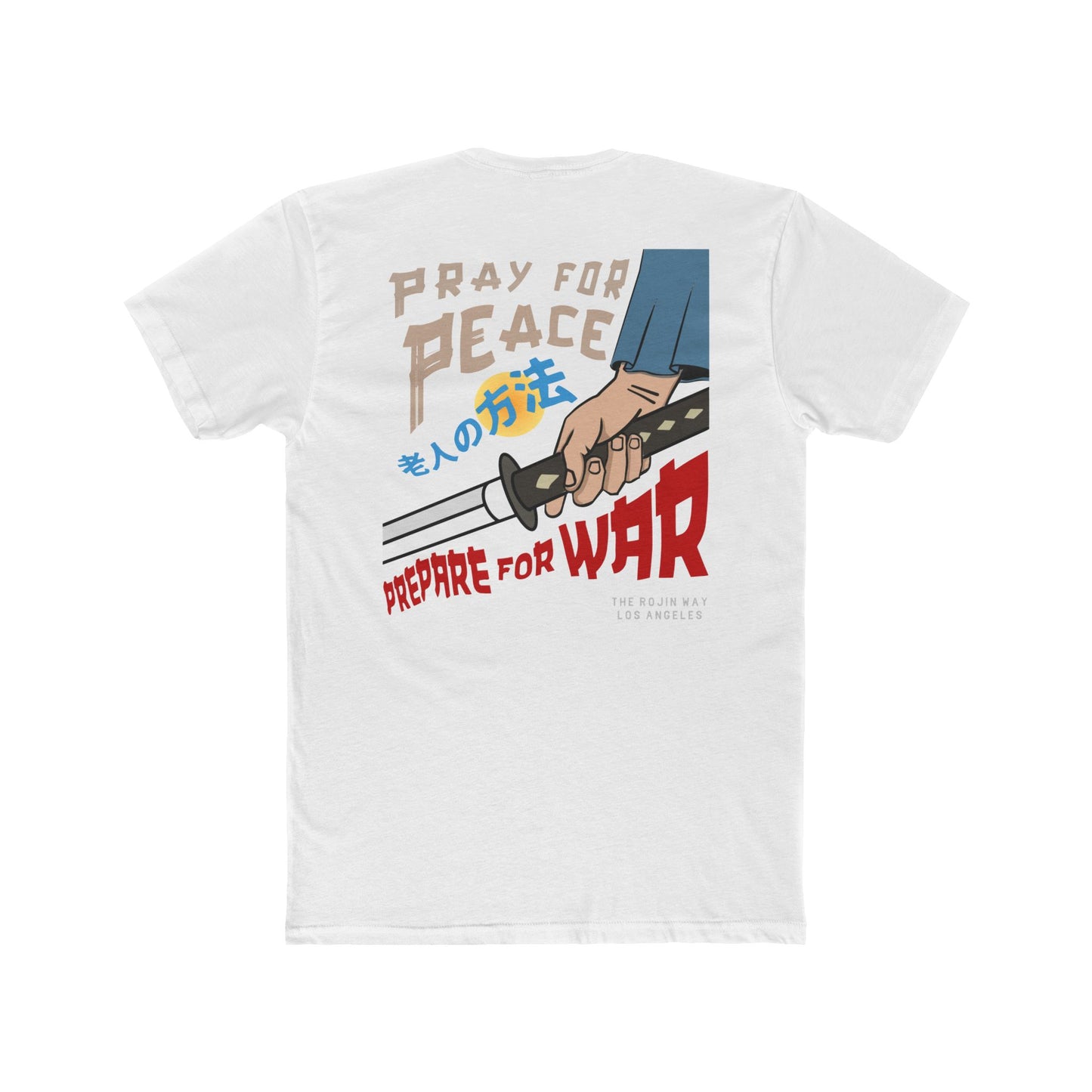 Pray for Peace - Unisex Cotton Crew Tee